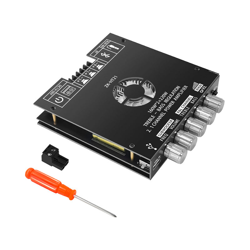 IOT-Audios ZK-HT21 Amplifier Board Module with Subwoofer TDA7498E