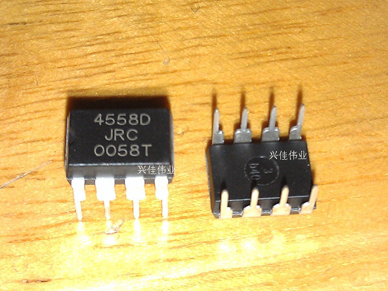 The 4558 4558D JRC4558D good op amp DIP-8 – Inkocean Technologies