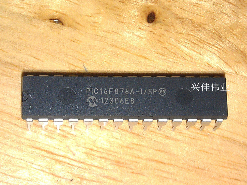 PIC16F876A-I/SP Microcontroller – 8Kx14 Flash, 28SDIP, New Old Stock