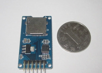 Micro SD card Mini TF card reader module SPI interface with level conv ...