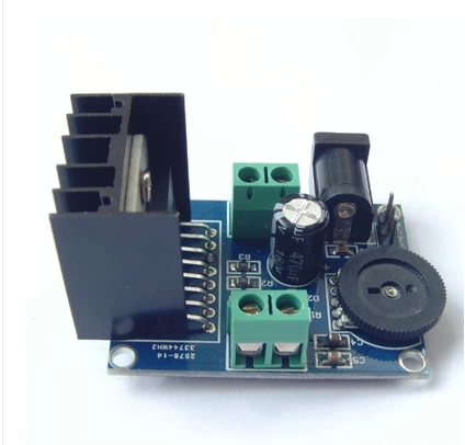 Fasizi TDA7297 Eindversterker Module – 2x15W, Geschikt Voor 4-8 Ohm Luidsprekers, Instelbaar Volume, DC 6-18V