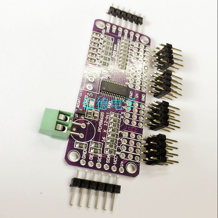 CJMCUPCA9685 16 channel 12 Fm + I2C bus servo PWM controller