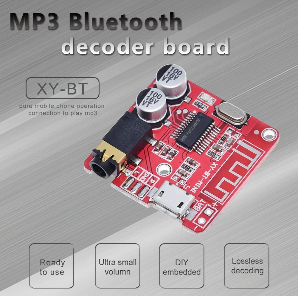 IOT-Audios VHM-314 Bluetooth Audio Receiver Module MP3 Lossless Decode ...