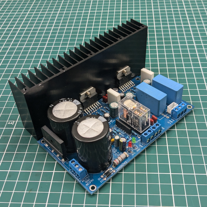 TDA7293 / TDA7294 amplifier board 2.0 dual channel 100W+100W ultra hig ...