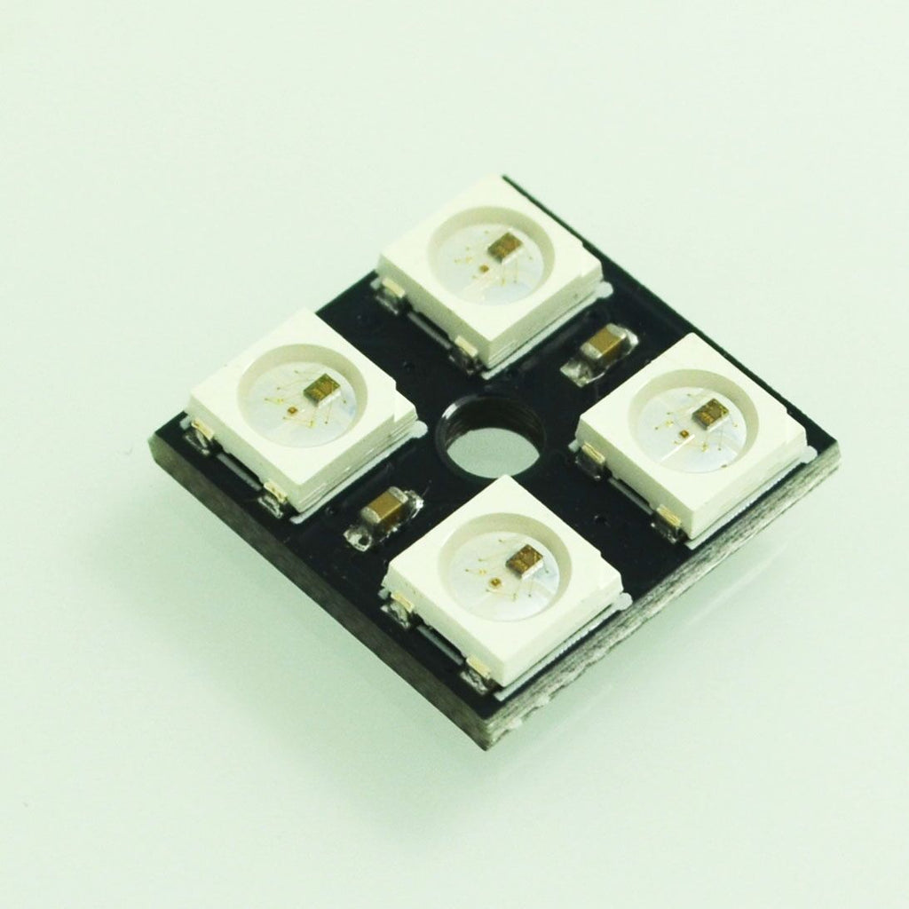 WS2812B-4 bit RGB LED full color drive 4-bit color light module develo ...