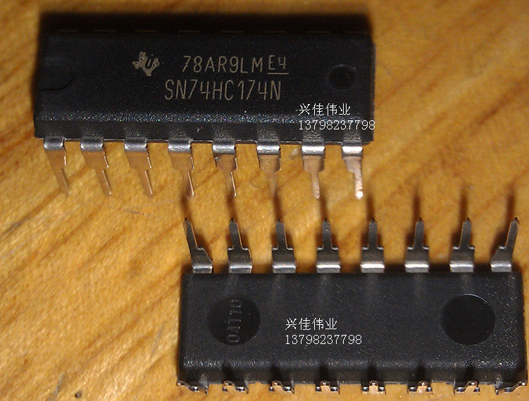 SN74HC174N 74HC174 DIP16 package trigger multiplex decoder – Inkocean ...