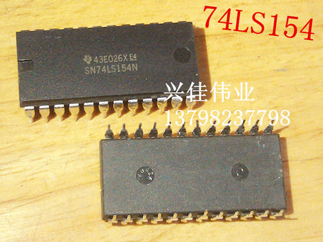 5PZ DM74LS154N IC DECODER/DEMUX 4-16LINE 24-DIP NUOVO BUONA - Foto 10
