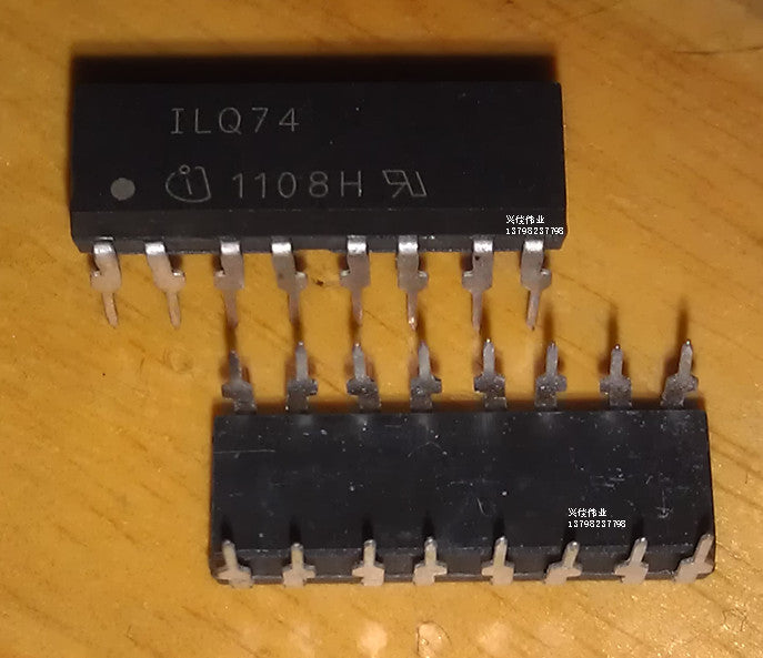 Ilq2 ILQ74 1LQ74 p otransistor output (quad) DIP16 package optocoupler ...