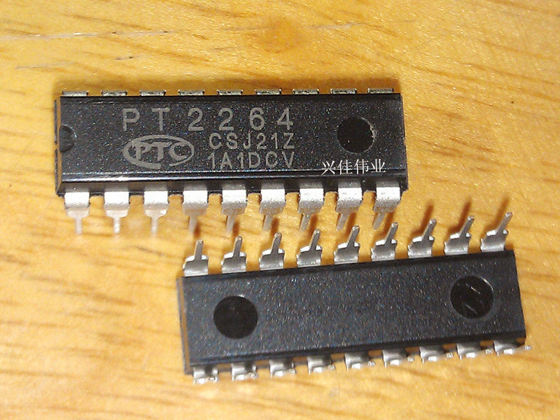PTC PT2264 DIP18 wireless remote control chip – Inkocean Technologies