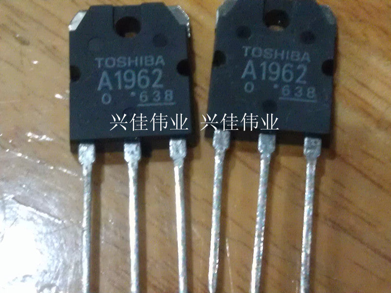 Pair Of Toshiba 2SA1962 / 2SC5242 Transistors – A1962 C5242, 15A 230V 130W, Made In Japan