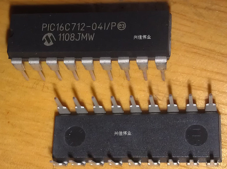 single-chip microprocessor PIC16C712-04I / P DIP-18 package – Inkocean ...