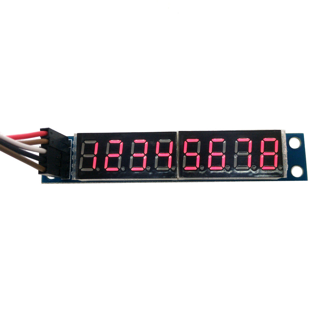 7-segment digital LED 8 digit display module can be cascaded finished ...