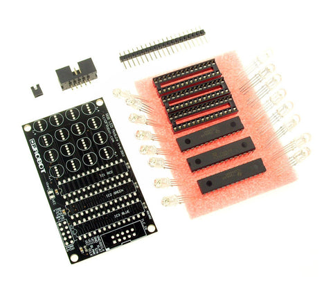 DFRobot Arduino Compatible 4 * 4 RGB LED Module interactive media full ...